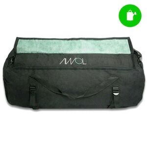 Black and Green Men's Duffel Bag XXL SMELL PROOF
